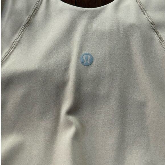 Lululemon Align Bodysuit Women Size 2 W1DY7S in CNTR Beige Nude NWT - Picture 10 of 16